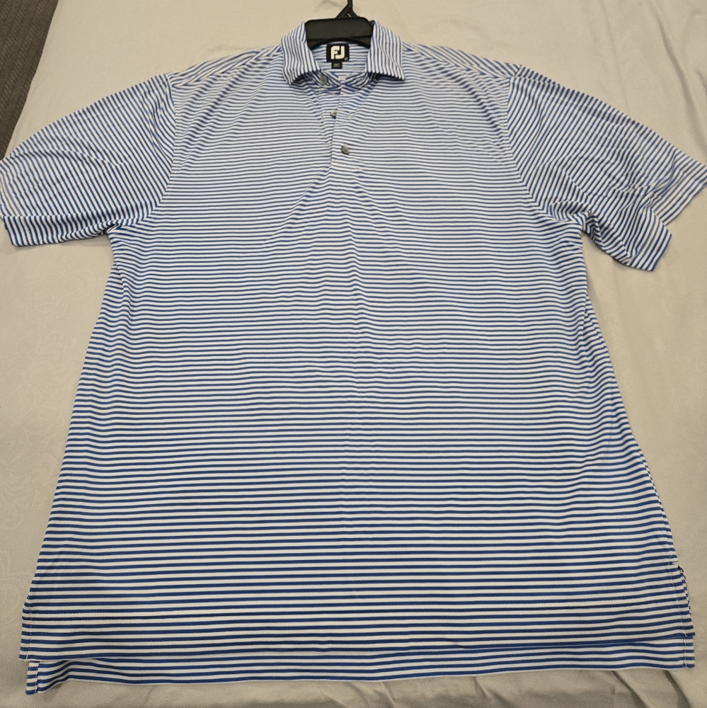 Blue‎ Striped Men's Shirt